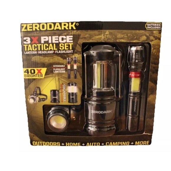 Zerodark 3X Piece Tactical Set 40X Brighter (S-ZTS3N-RV) (BATTERIES INCLUDED)NEW - Picture 11 of 12